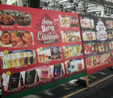クリスマスマーケットの看板2