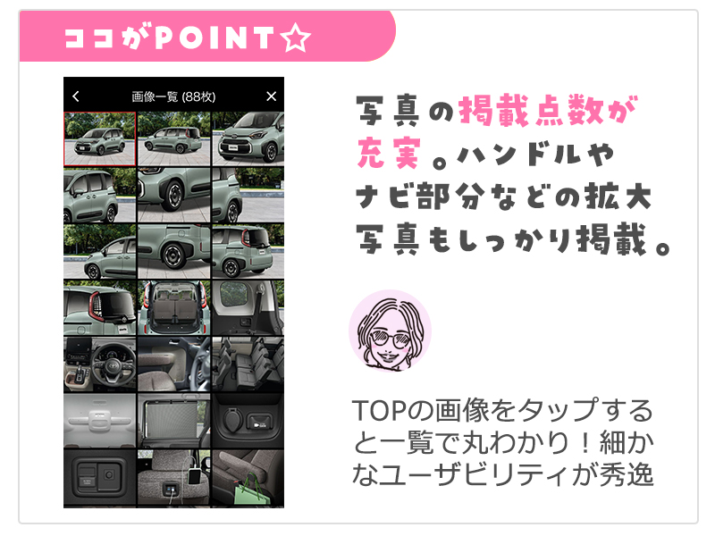 詳細ページのポイント