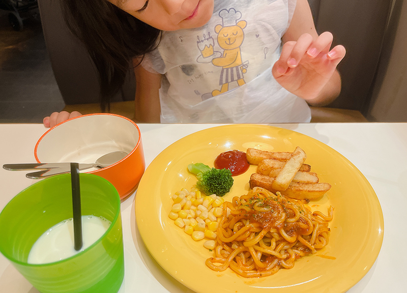 幼児も嬉しいキッズメニュー