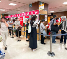 日本のおいしいもの展 会場の様子