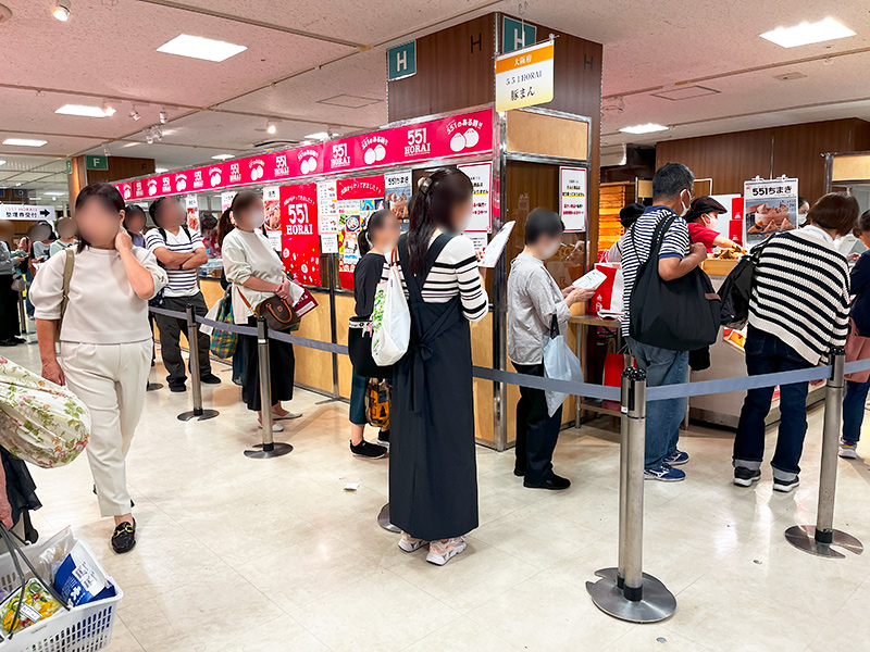 日本のおいしいもの展 会場の様子