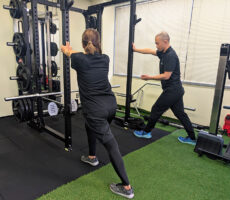 クールダウンの様子