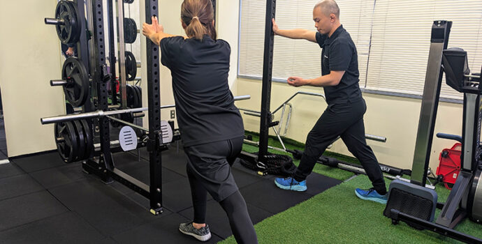 クールダウンの様子