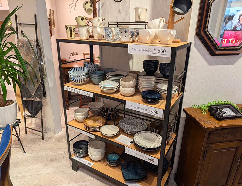 葉山家具の和食器