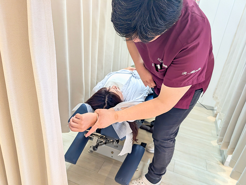 肩の可動域