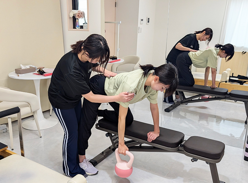 ワンハンドローイングの体験レッスン